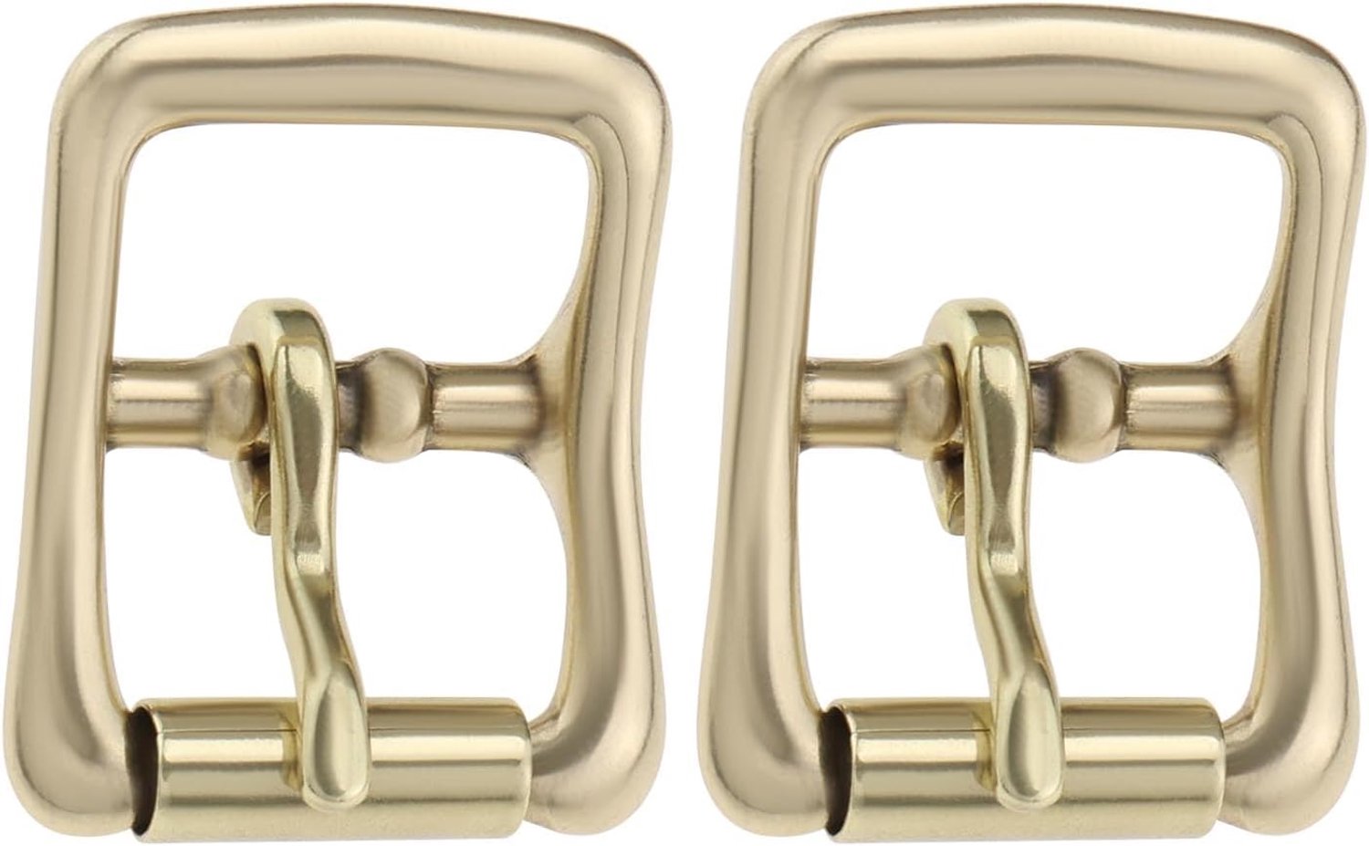 2x Messing Rolgespen 20mm - Riemgespen voor Tassen & DIY