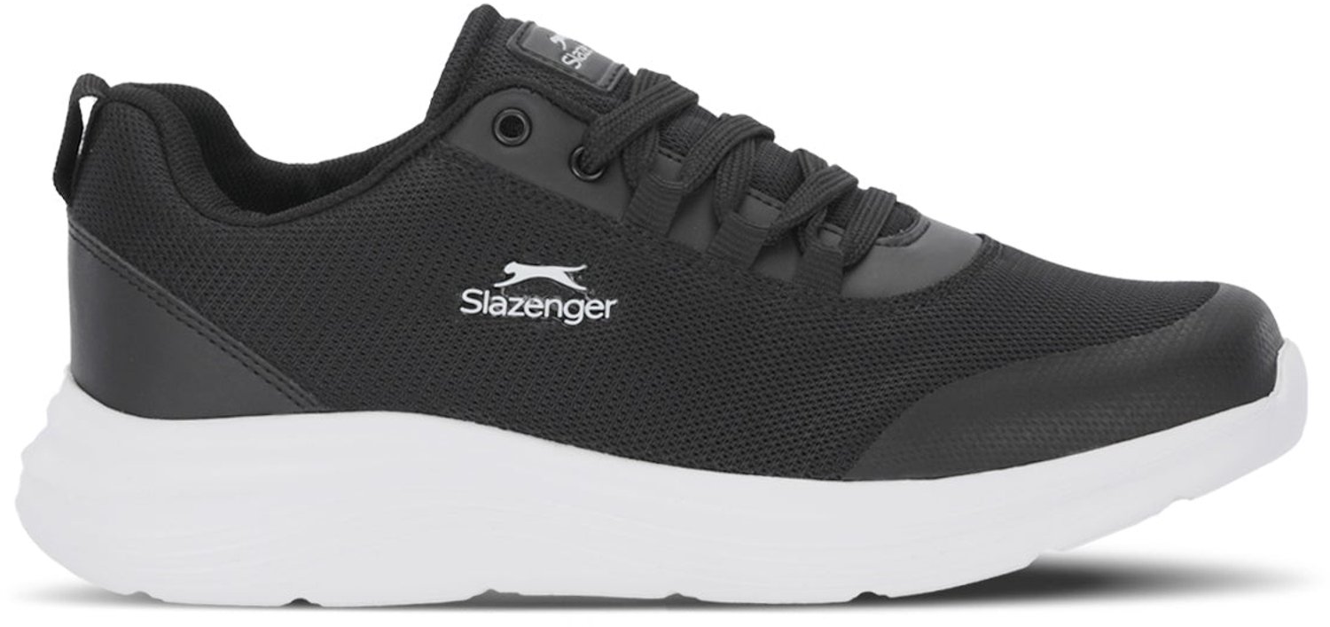 Slazenger Plank Heren Hardloopschoenen - Zwart / Wit
