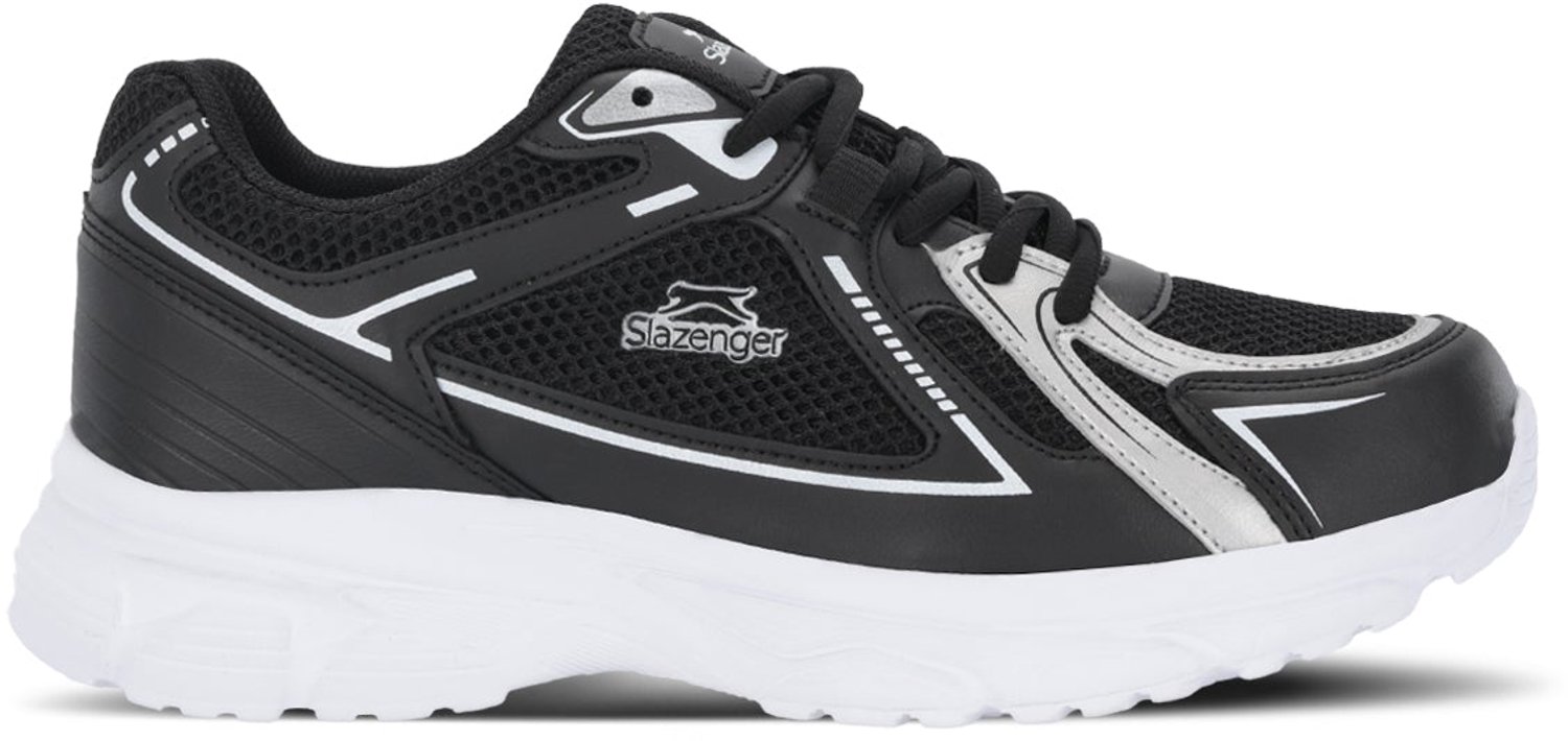 Slazenger Opsist Heren Hardloopschoenen - Zwart / Zilver