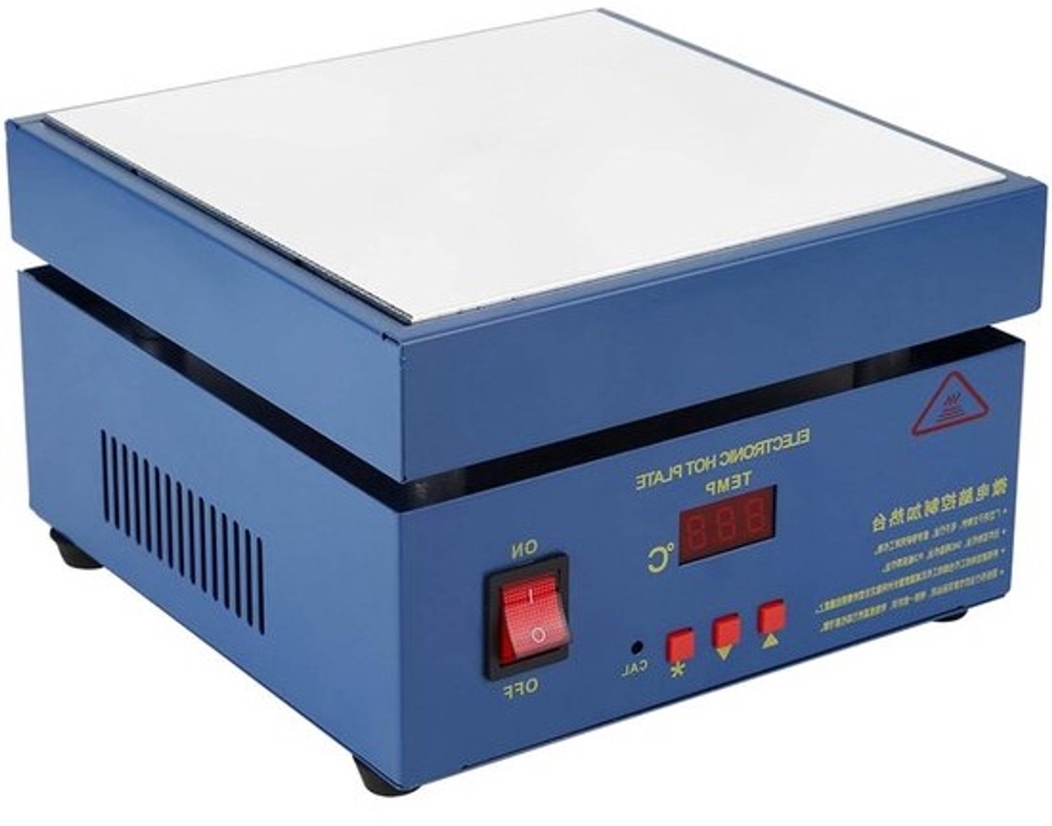 Voorverwarmingsstation - Verwarmingsplaat - Elektronicareparatie - LED-microcomputerbesturing - 200x200mm