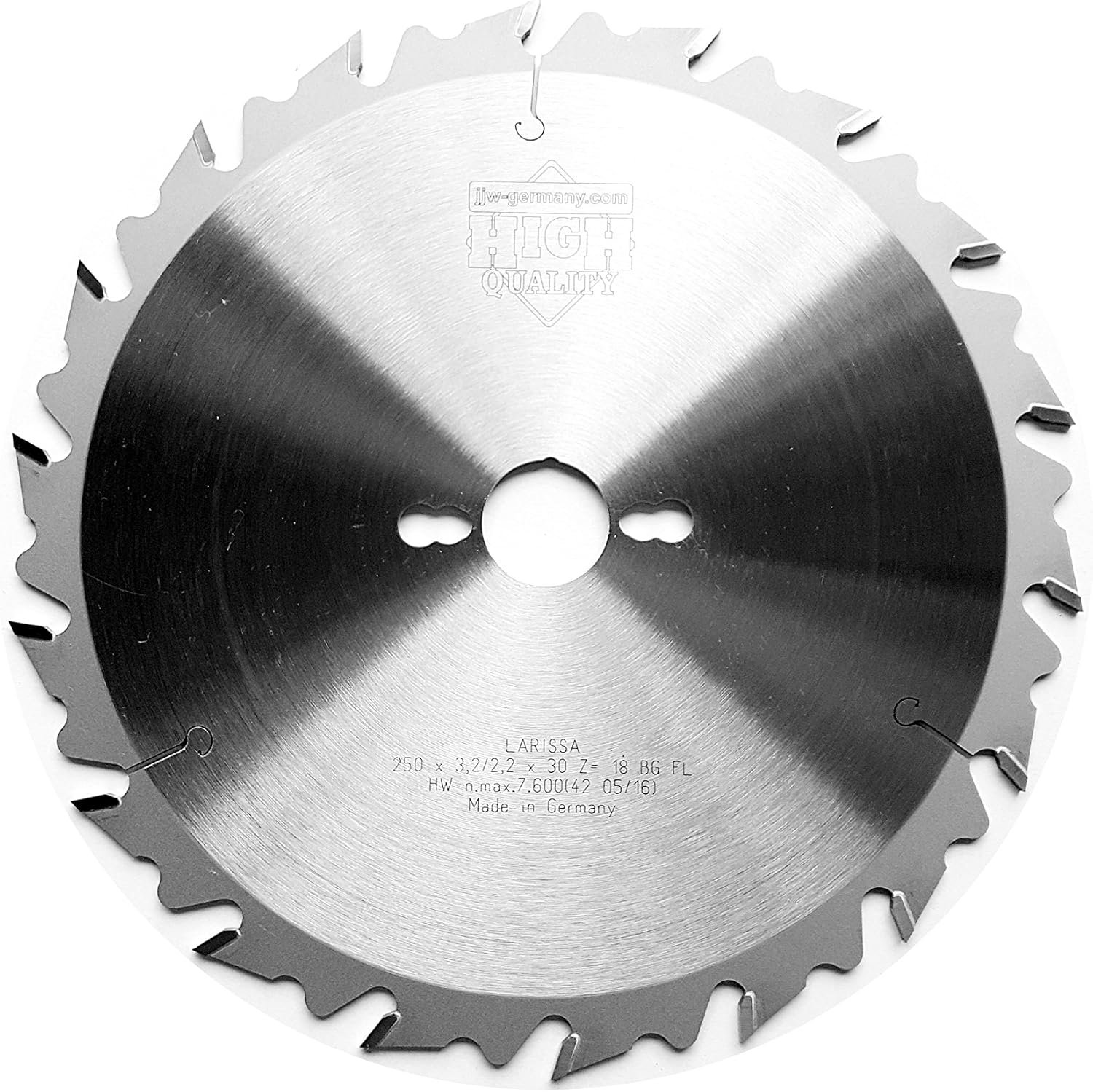 JJW Germany Larissa Zaagblad 250x30mm 18T WZ BG Hout