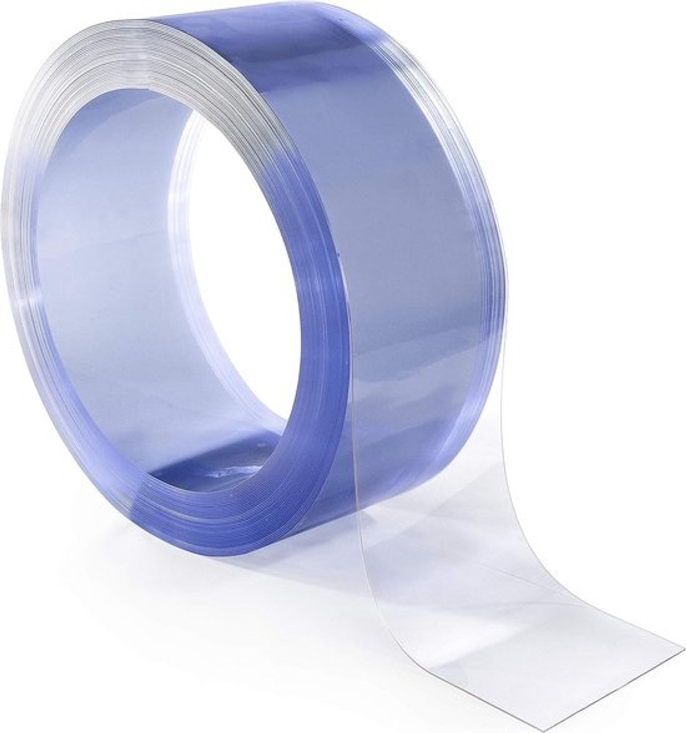 PVC strookgordijn met lamellen - 220 x 30 cm - Deurstrip voor isolatie en afscherming