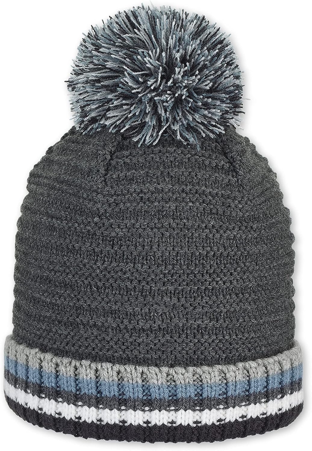 Sterntaler Baby Muts Gebreid met Pompon en Fleece Voering