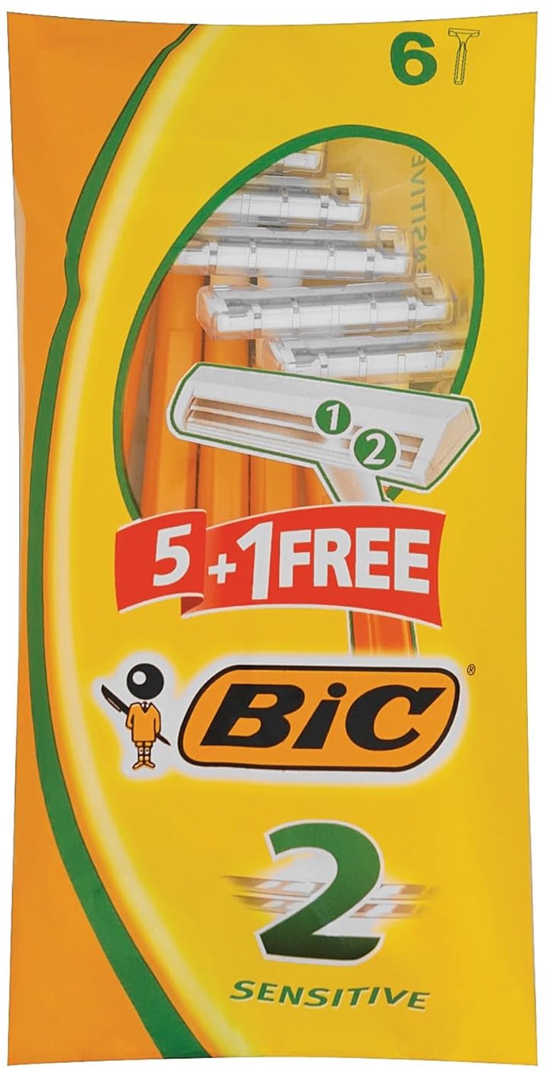 Bic Sensitive Scheermesjes 2 Stuks - 5 Stuks