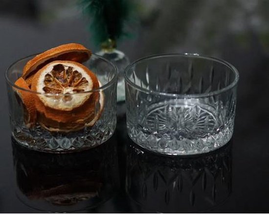 Set van 4 Premium Glazen Dessertkommen 260ml, Vrij van Lood — afbeelding 2