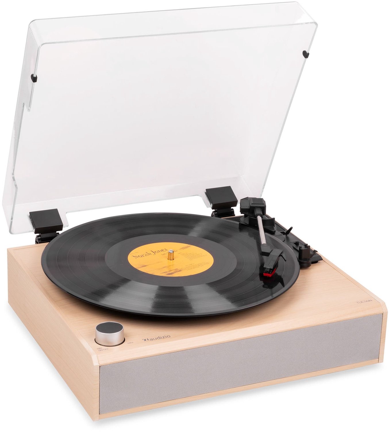 Tucson platenspeler met Bluetooth in/out en ingebouwde speakers