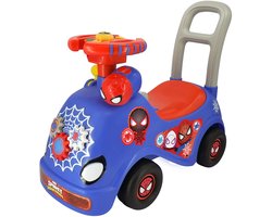 KIDDIELAND Spidey Loopauto Fun Ride N’ Go – Licht, geluid en bonus auto!