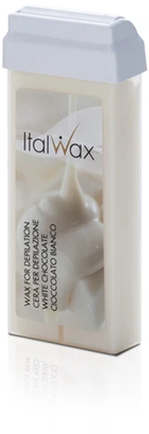 ItalWax Hars Cartridge Voor Ontharing - Witte Chocolade - 100 ml - Filmwas Voor Gevoelige Huid - Professioneel En Thuisgebruik