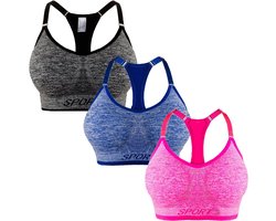 Libella Dames Sportbeha Set (3 stuks) - Comfort & Steun