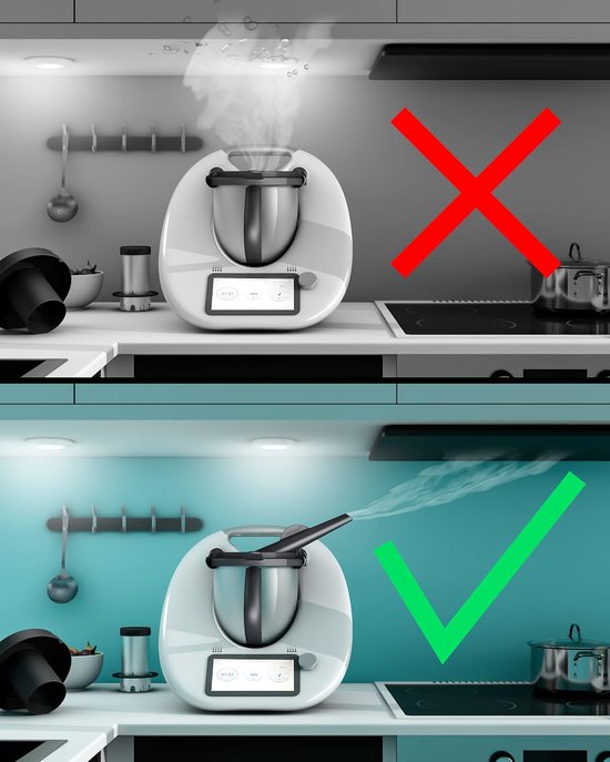 Stoomdiverter voor Thermomix TM5/TM6/TM Friend - Keukenbescherming — afbeelding 5