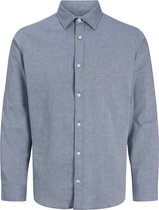 Field shirt regular fit - twill - blauw (faded denim)