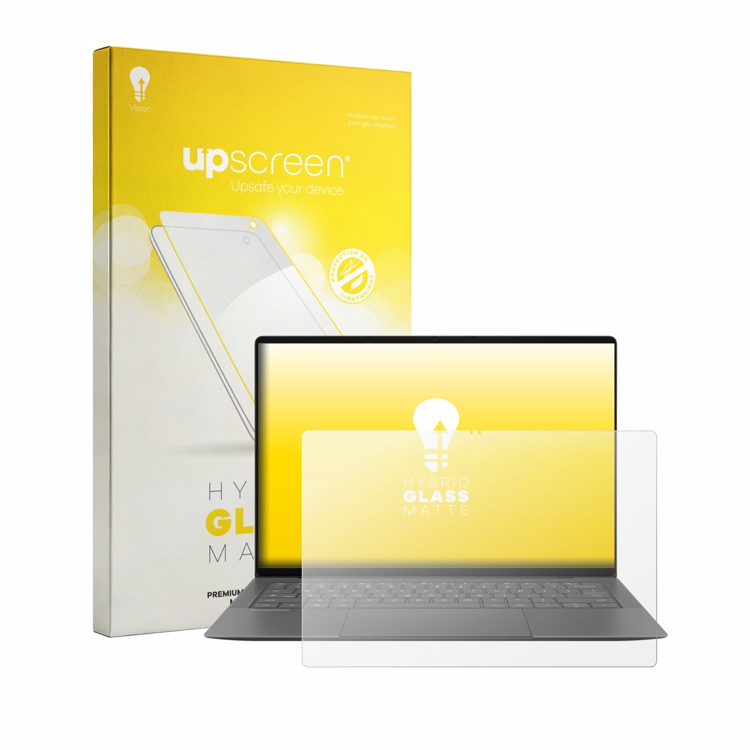 upscreen - Screenprotector voor Asus Googlebook 14 - Folie Beschermfolie Beschermglas matte