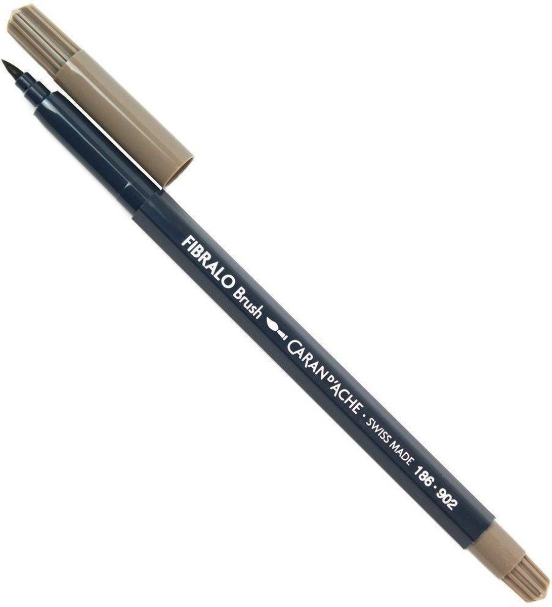 Carandache Fibralo Brush | Sepia
