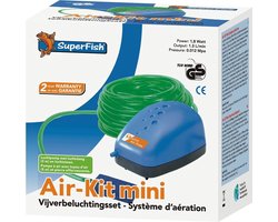 Superfish Air Kit Mini - Aquarium & Vijver - Beluchting - Met luchtsteen en 5 m luchtslang