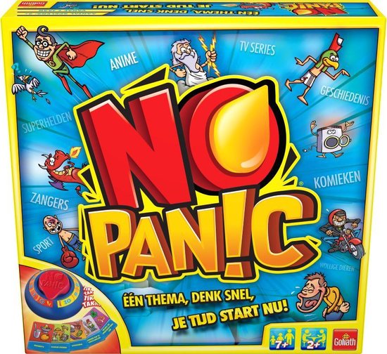 Thumbnail van een extra afbeelding van het spel No Panic Vragen En Kennisspel