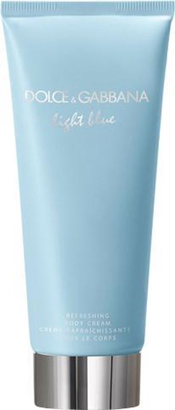 dolce and gabbana lotion light blue