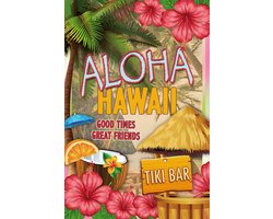 Wandbord - Aloha Hawaii -20x30cm-