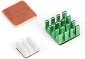 Heatsink set Groen Raspberry Pi