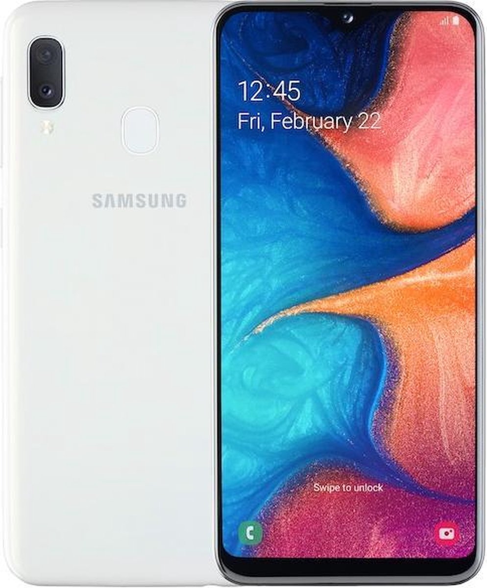 Samsung Galaxy A20e - Dual Sim - 32GB - Wit | bol.com