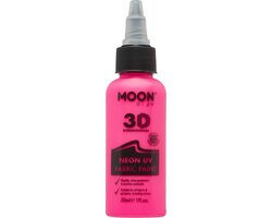 Moon Creations - Moon Glow - Neon UV Intense Textielverf - Roze