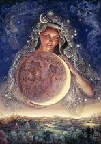 Legpuzzel - 1000 stukjes - Moon Goddess   Josephine Wall - Grafika puzzel