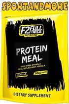 F2 FullForce  Protein Meal - 100% Hyper Anabolic Meal Replacement Formula - 3000 gram - 66 porties - Vanilla - Vanille