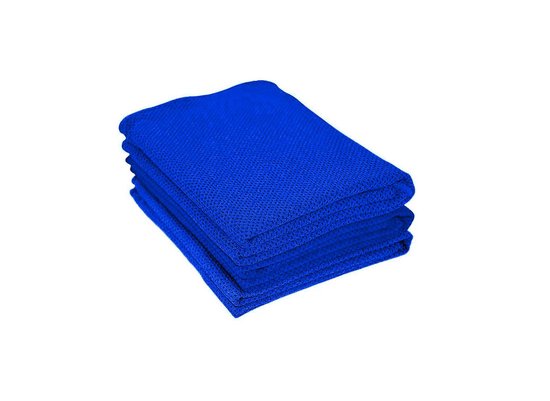 Set van 3 - Verkoelende Sporthanddoek - Handdoek - Donker Blauw - Microvezel - Gym - Fitness – Handdoek - Yoga – Reizen – Hardlopen – Hardloop – Handdoek  Sporthanddoeken – 3 stuks - Ice Cooling Towel - Forward Products®