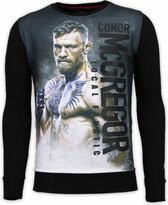 Conor McGregor - Digital Rhinestone Sweater - Zwart