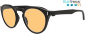 BlueShields by Icon Eyewear NEB352 Nemo Beeldschermbril Xtreme blauw licht filter 80% leessterkte +2.50 - Zwart