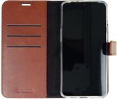Valenta - Book Case - Gel Skin - Bruin - OnePlus 7