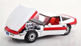 Chevrolet Corvette C4 1984 TV Serie " A-Team" Wit / Rood 1-18 Greenlight Collectibles