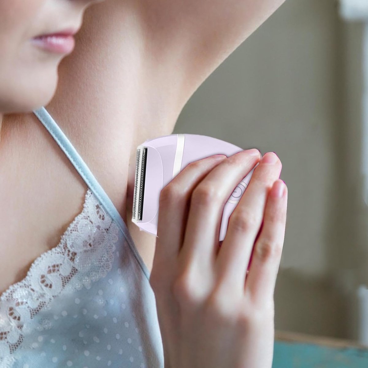 Elektrisch scheerapparaat voor dames, oplaadbaar ontharingsapparaat, gezichtsepilator voor vrouwen, dames bikinitrimmer, waterdicht scheerapparaat voor vrouwen, beenscheerapparaat, apparaat voor – foto 3