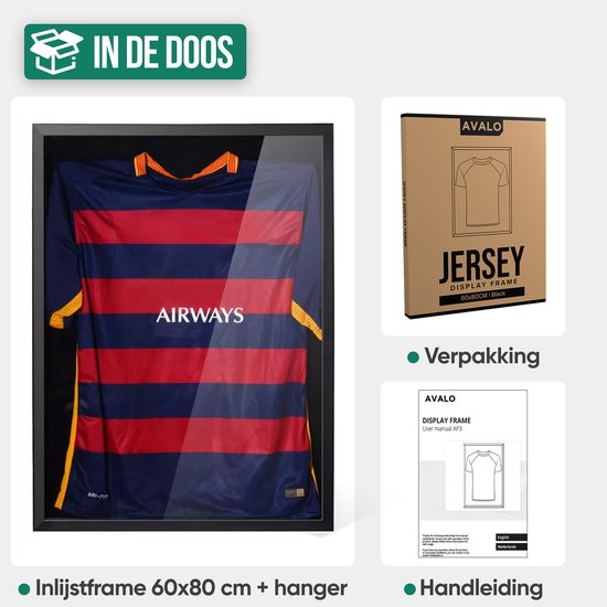 Nielsen wissellijst frame voor het inlijsten van uw voetbal shirt of andere objecten