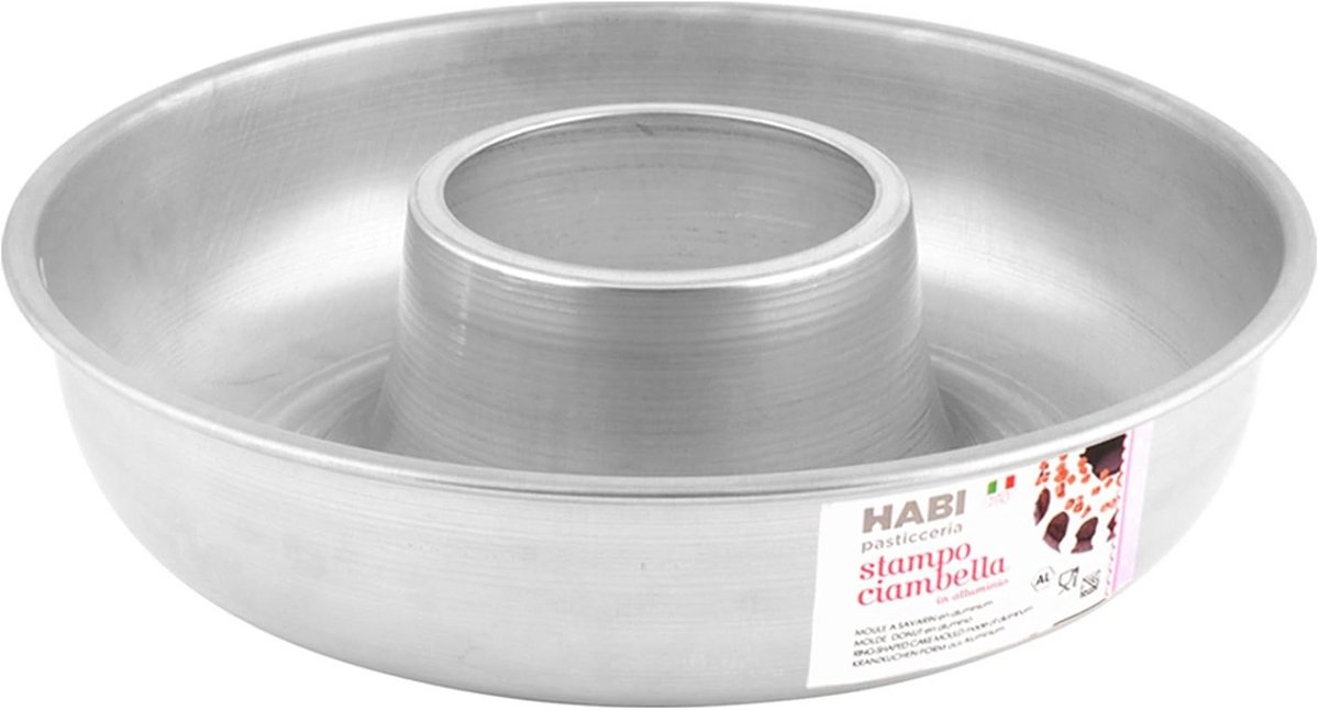Donut bakvorm aluminium 24x7 cm