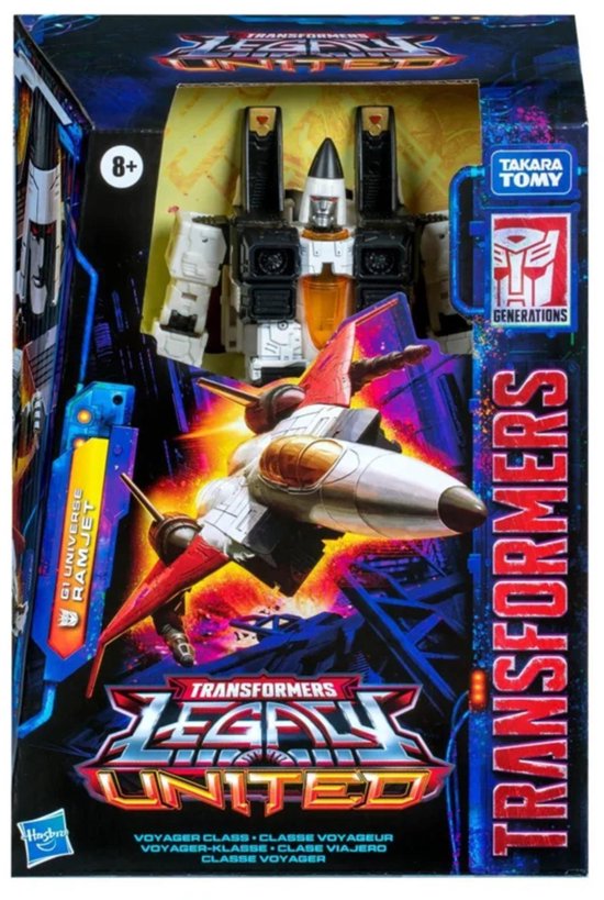 Foto: Hasbro transformers generations legacy united voyager class action figure g1 universe ramjet 18 cm action figuur