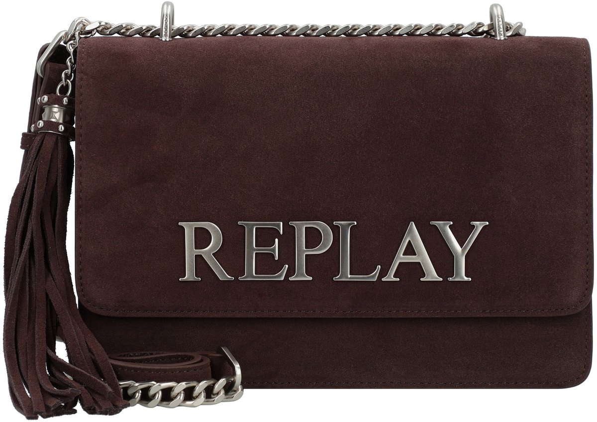Replay Crossbody tas Leder 25.5 cm - Dames - java
