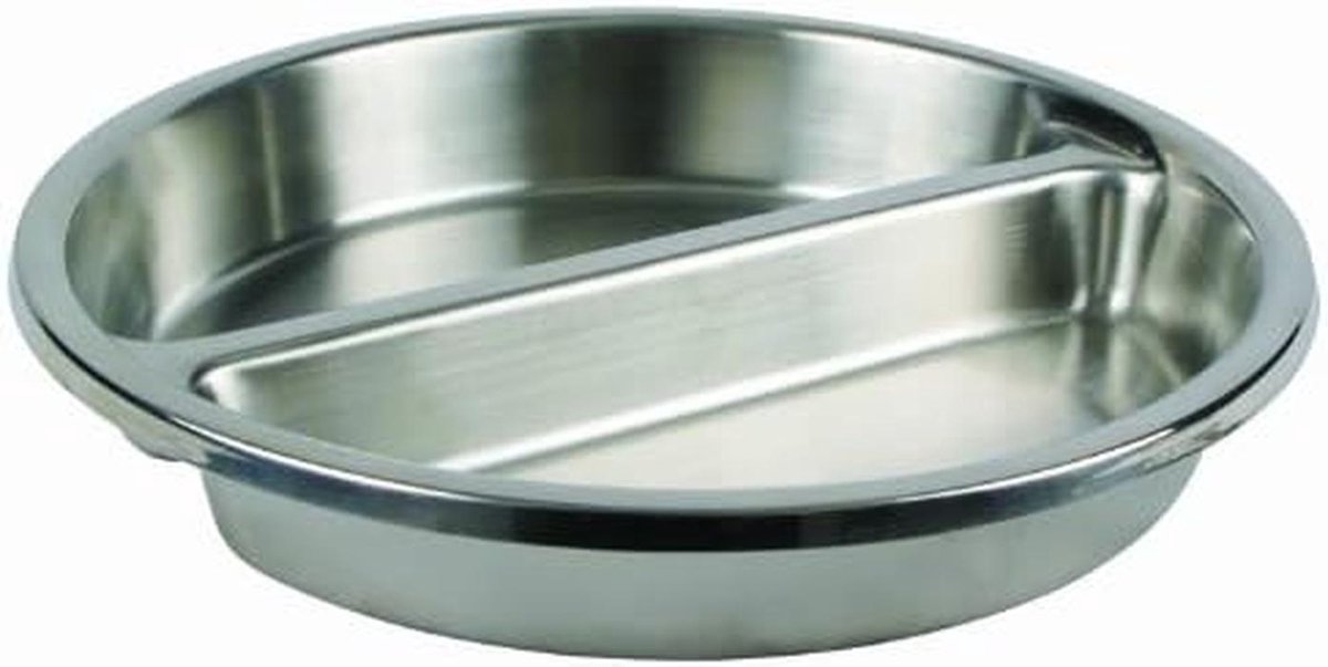 Ronde Pan met Onderverdeling voor 6 Liter Chafer