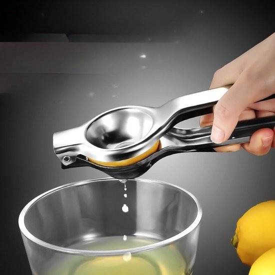 Livé® Handmatige Citruspers - 304 RVS Ergonomische Fruitpers van Merkloos — afbeelding 2