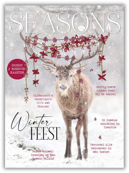 Seasons 1 - 2026 + 2 borduurkaarten cadeau