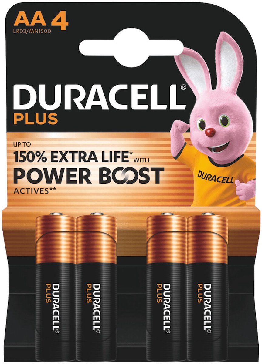 Duracell Alkaline Batterijen Mainline Bst AA - 3 x 4 stuks - Voordeelverpakking
