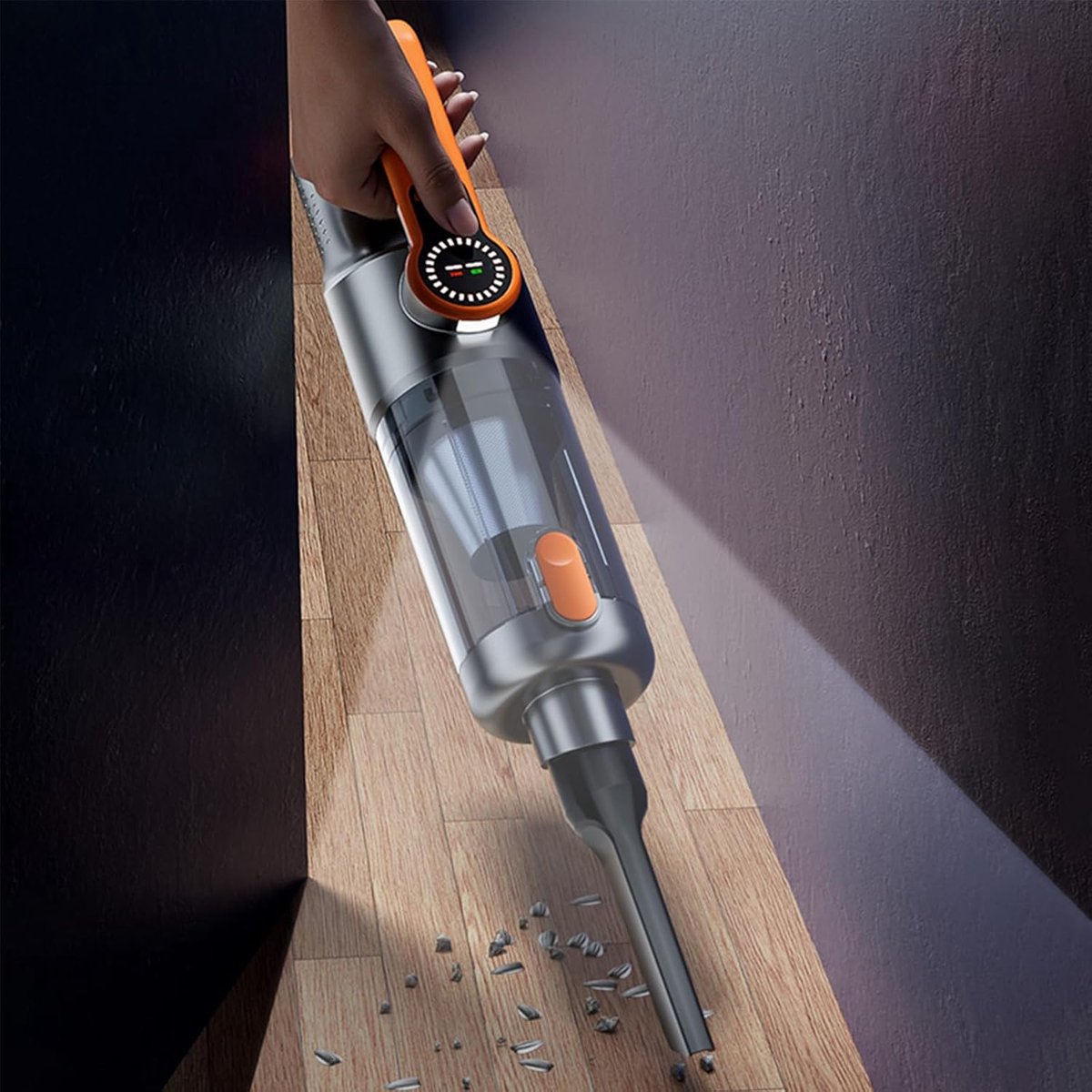 Snoerloze Handheld Autostofzuiger 17000PA USB Type-C - afbeelding 2