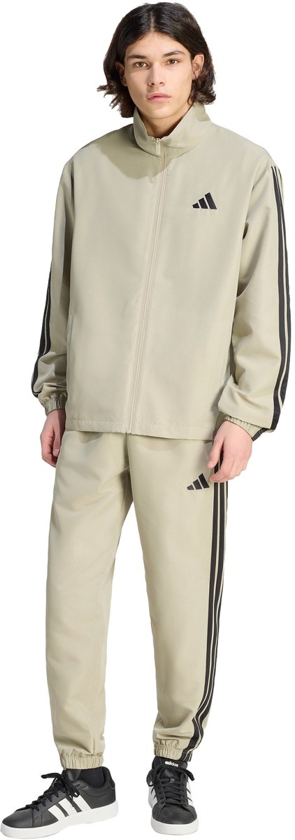 Adidas Sportswear 3-Stripes Woven Trainingspak Heren Bruin