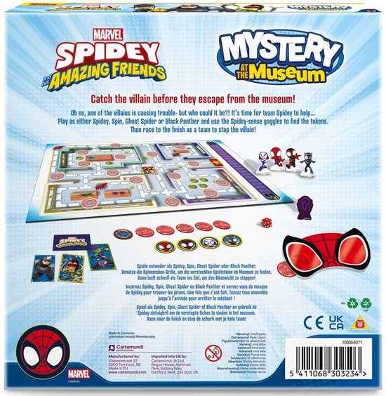 Marvel Home Sprint Board Game