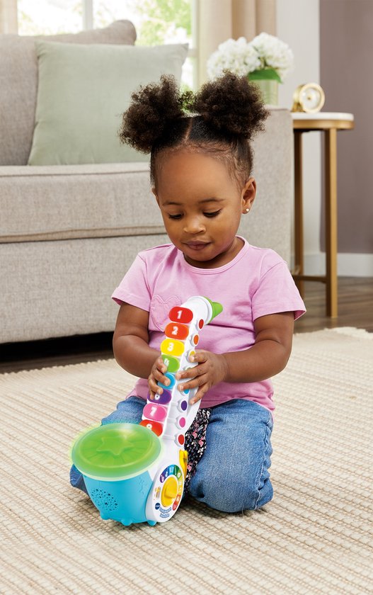 VTech Lichtjespret Saxofoon - Interactief Speelgoed - Inclusief 9 Speelstanden - Speelgoed vanaf 2 jaar van Merkloos — afbeelding 4