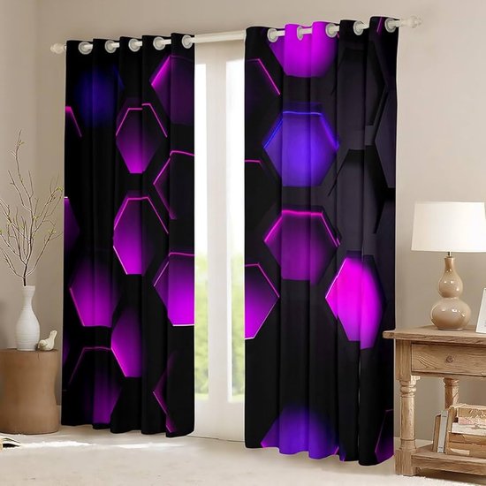 ABAKUHAUS Vlinder Gordijnen, Monarch Butterfly, Woonkamer Slaapkamer Raamgordijnen 2-delige set, 280 x 175 cm, Veelkleurig