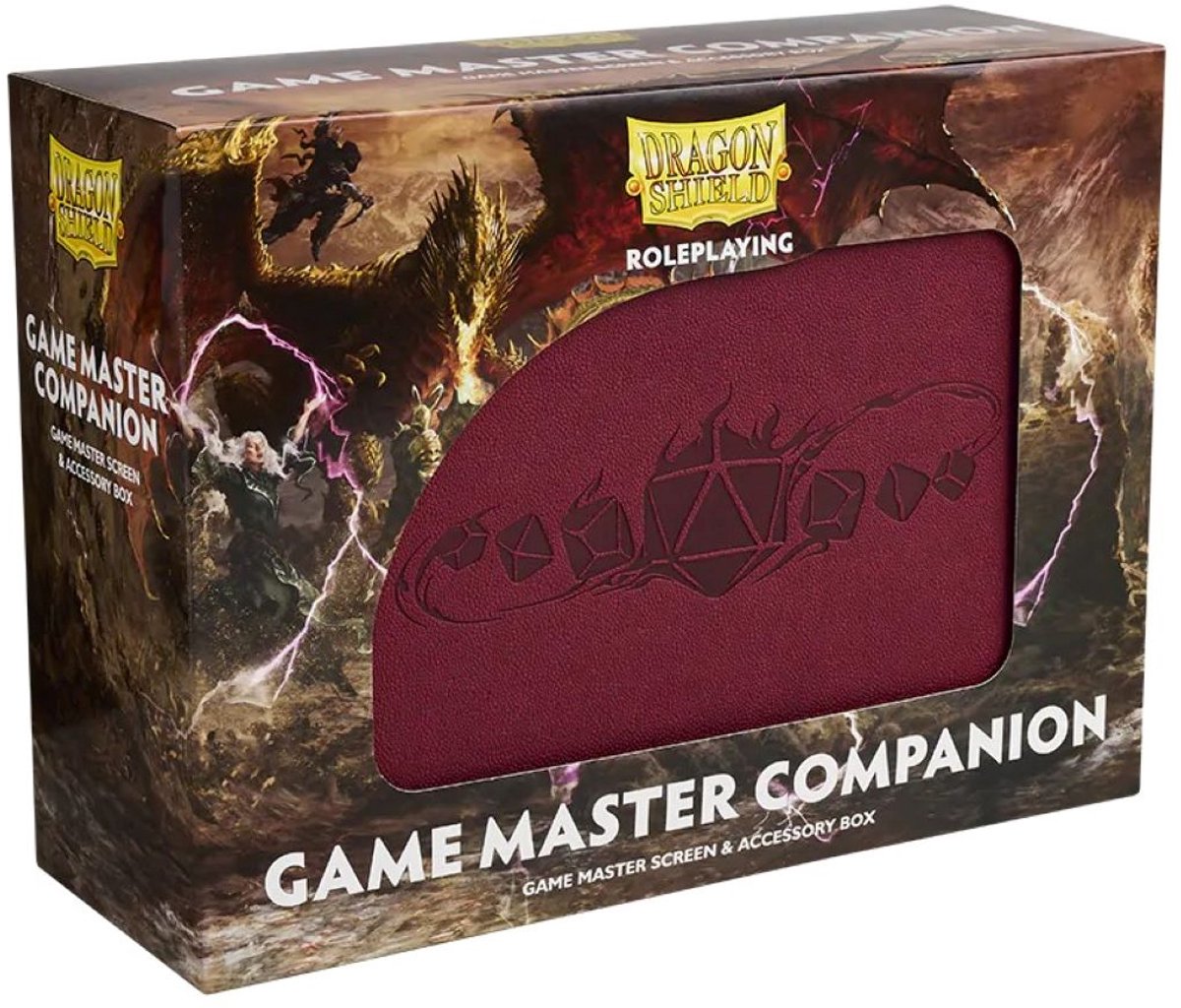 Dragon Shield Game Master companion- Blood Red - accessory