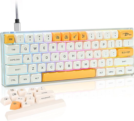 60% Mini mechanisch gaming-toetsenbord