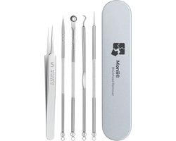 Monii Blackhead Remover - Mee Eters Verwijderen - Mee eters verwijderaar - Comedonenlepel - Puisten Verwijderaar - Poriënreiniger