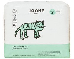 Joone Luiers Maat 4 (7-14 kg) 24 Stuks (Kleur : Blauw)