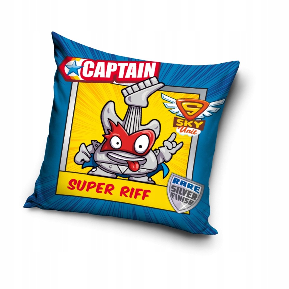 SuperZings Kussenhoes Captain Super Riff 40x40 cm - Origineel